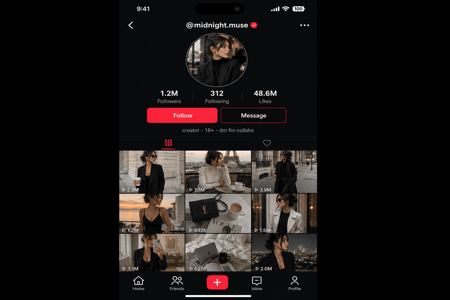 Creators you follow